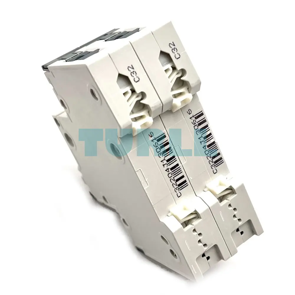 Siemens 5SY6232-7 Miniature Circuit Breaker 32A, 2-Pole, C-Curve, 6kA, 400V