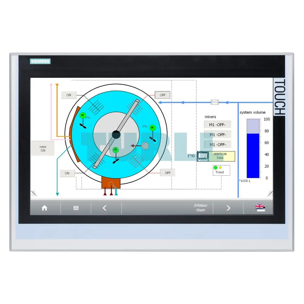 6AG1124-0UC02-4AX1 Siemens SIPLUS HMI TP1900 Comfort Original Brand New 1 6AG1124-0UC02-4AX1 Siemens SIPLUS HMI TP1900 Comfort