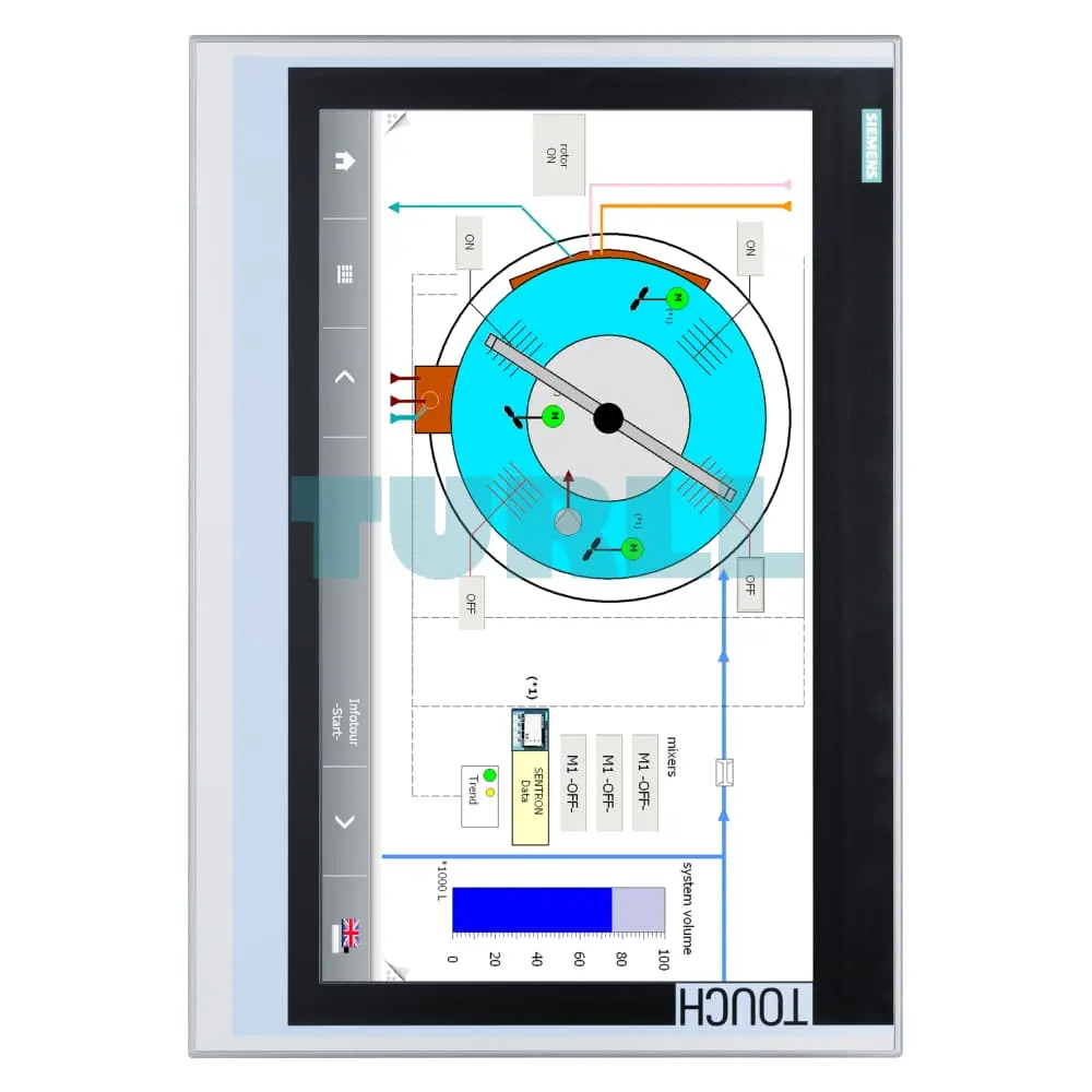 6AG1124-0UC02-4AX1 Siemens SIPLUS HMI TP1900 Comfort Original Brand New 4 6AG1124-0UC02-4AX1 Siemens SIPLUS HMI TP1900 Comfort