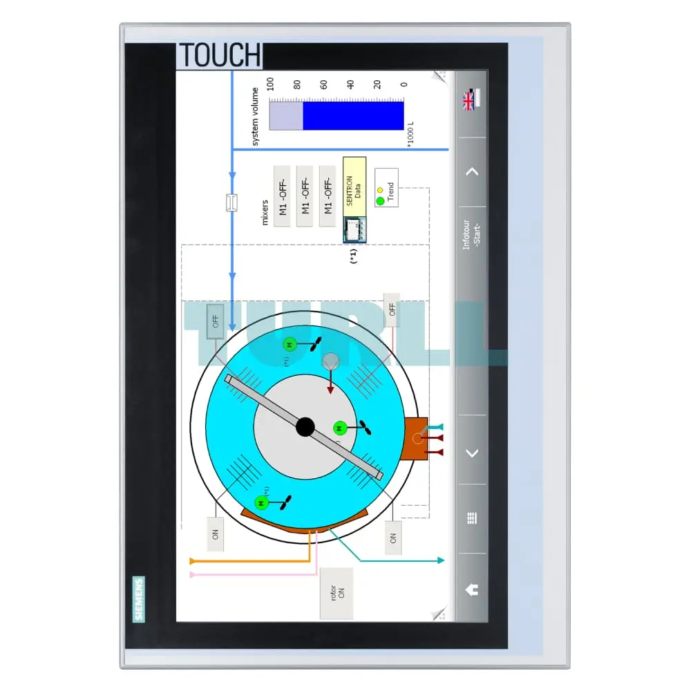 6AG1124-0UC02-4AX1 Siemens SIPLUS HMI TP1900 Comfort Original Brand New 2 6AG1124-0UC02-4AX1 Siemens SIPLUS HMI TP1900 Comfort