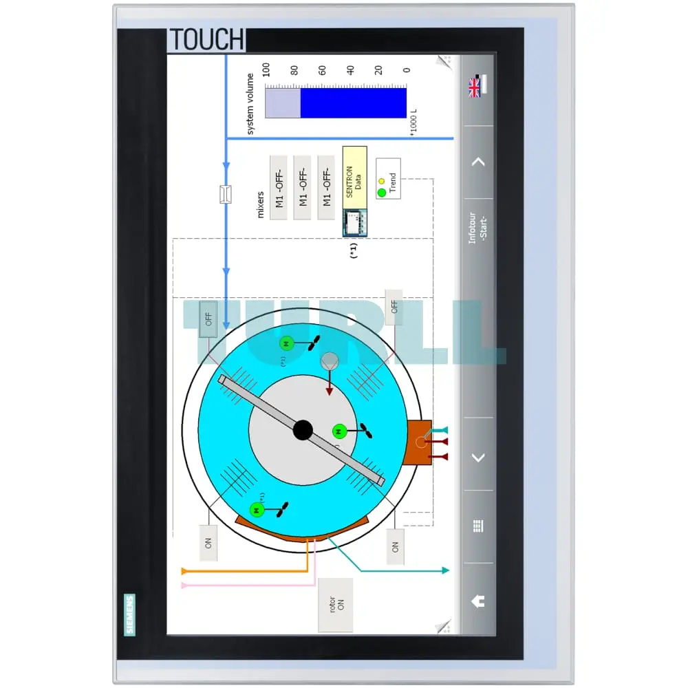 6AG1124-0XC02-4AX1 SIEMENS SIPLUS HMI TP2200 Comfort Original Brand New 2 6AG1124-0XC02-4AX1 SIEMENS SIPLUS HMI TP2200 Comfort