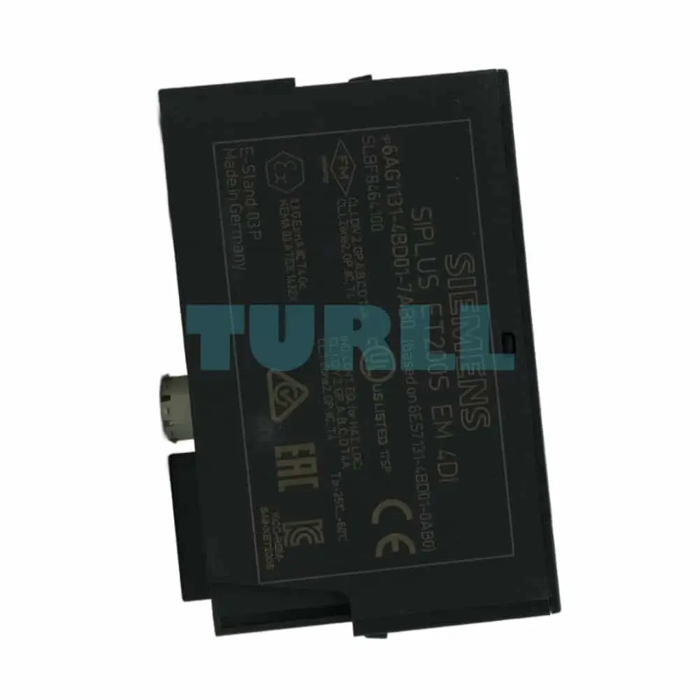 6AG1131-4BD01-7AB0 Siemens SIPLUS ET 200S EM 4DI HF Original Brand New 3 6AG1131-4BD01-7AB0 Siemens SIPLUS ET 200S EM 4DI HF
