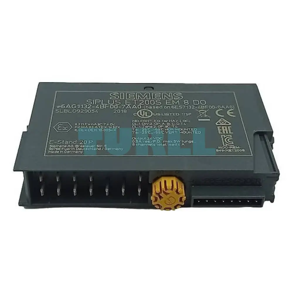6AG1132-4BF00-7AA0 Siemens SIPLUS ET 200S EM 8 DQ Original Brand New 4 6AG1132-4BF00-7AA0 Siemens SIPLUS ET 200S EM 8 DQ