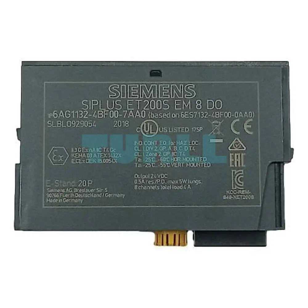6AG1132-4BF00-7AA0 Siemens SIPLUS ET 200S EM 8 DQ Original Brand New 2 6AG1132-4BF00-7AA0 Siemens SIPLUS ET 200S EM 8 DQ