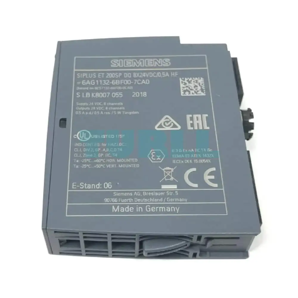6AG1132-6BF00-7CA0 Siemens SIPLUS ET 200SP DQ 8x24VDC/0.5A HF Original Brand New 1 6AG1132-6BF00-7CA0 Siemens SIPLUS ET 200SP DQ 8x24VDC/0.5A HF