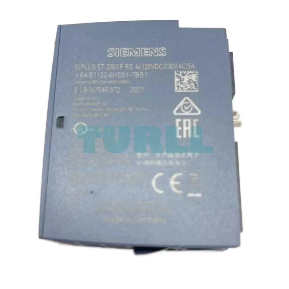 6AG1132-6HD01-7BB1 Siemens SIPLUS ET 200SP RQ 4x 120V DC..230VAC/5A ST Original Brand New 2 6AG1132-6HD01-7BB1 Siemens SIPLUS ET 200SP RQ 4x 120V DC..230VAC/5A ST