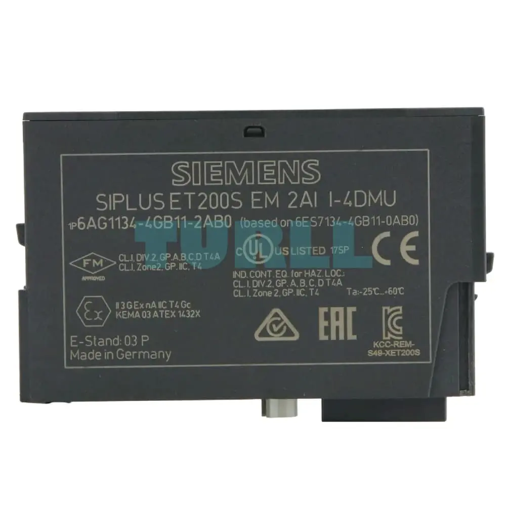 6AG1134-4GB11-2AB0 Siemens SIPLUS ET 200S EM 2AI Original Brand New 2 6AG1134-4GB11-2AB0 Siemens SIPLUS ET 200S EM 2AI