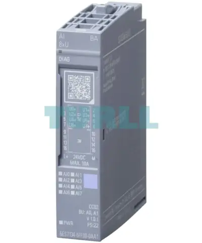 6AG1134-6FF00-2AA1 Siemens SIPLUS ET 200SP AI 8xU Basic