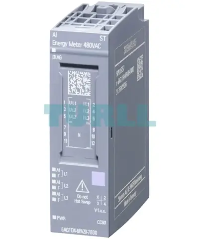 6AG1134-6PA20-7BD0 Siemens SIPLUS ET 200SP AI Energy Meter 480VAC ST