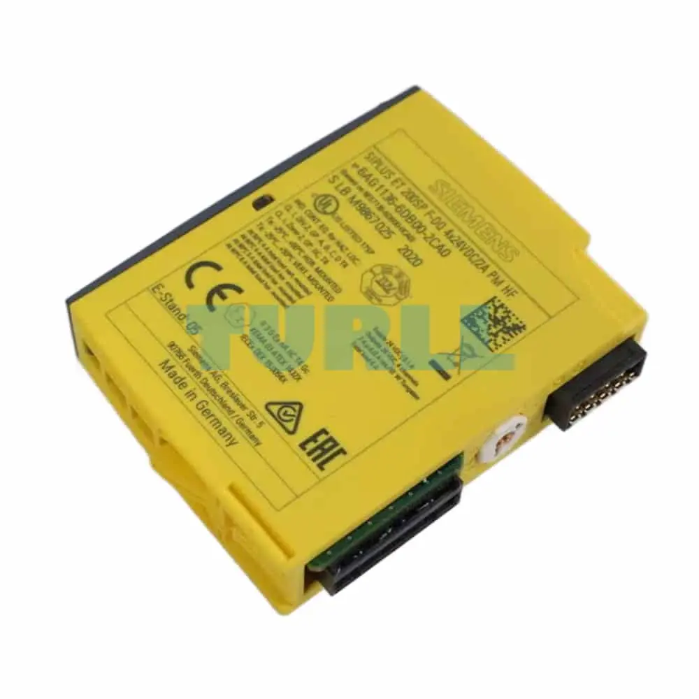 6AG1136-6DB00-2CA0 Siemens SIPLUS ET 200SP F-DQ 4x24VDC/2A PM HF Original Brand New 1 6AG1136-6DB00-2CA0 Siemens SIPLUS ET 200SP