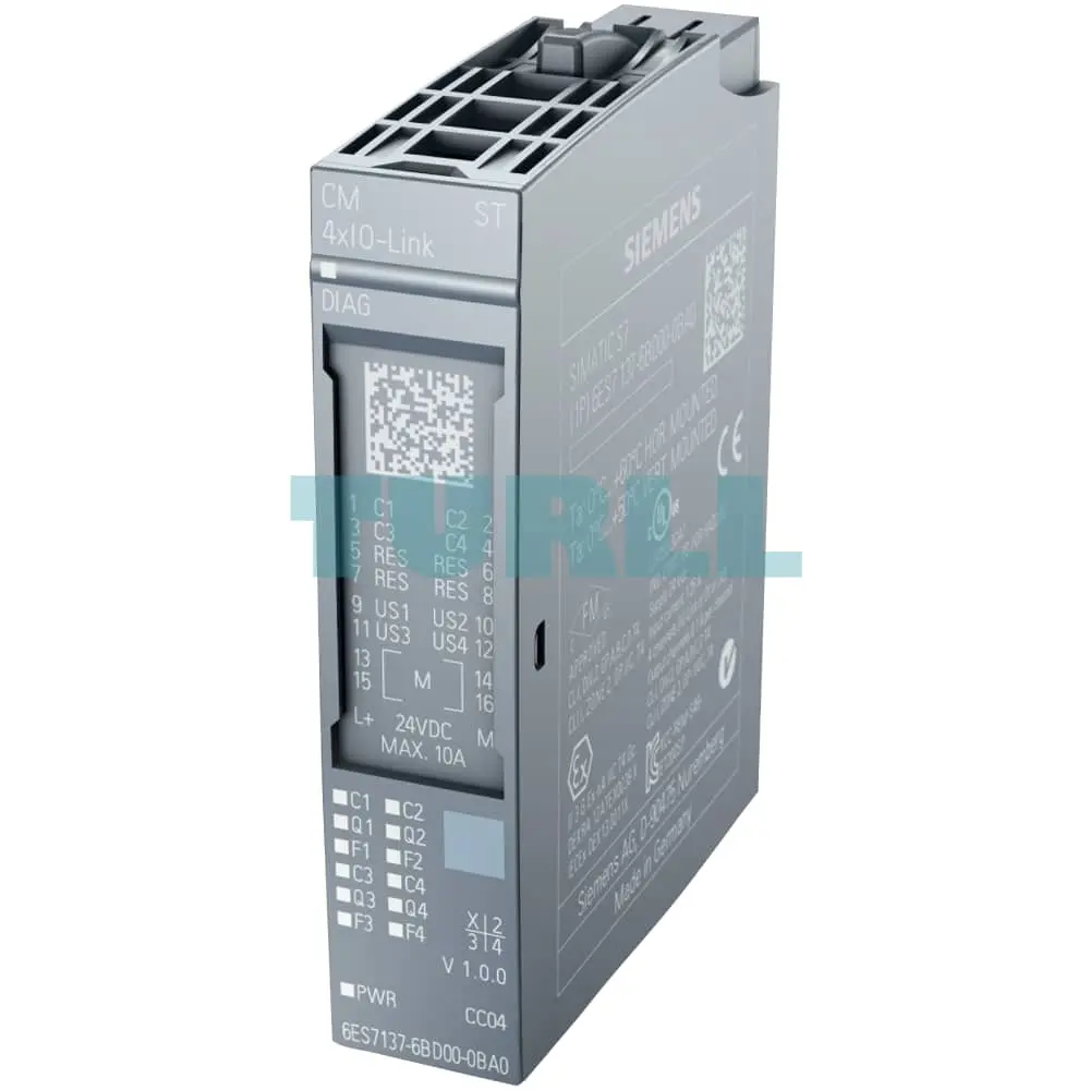 6AG1137-6BD00-2BA0 Siemens SIPLUS ET 200SP CM 4xIO-LINK Original Brand New 1 6AG1137-6BD00-2BA0 Siemens SIPLUS ET 200SP CM 4xIO-LINK