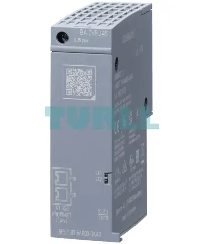 6AG1193-6AR00-7AA0 Siemens SIPLUS ET 200SP BA 2xRJ45