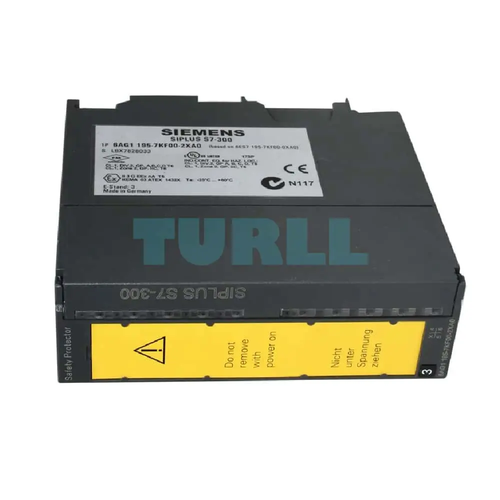 6AG1195-7KF00-2XA0 Siemens SIPLUS S7-300 Safety Protector Original Brand New 2 6AG1195-7KF00-2XA0 Siemens SIPLUS S7-300 Safety Protector