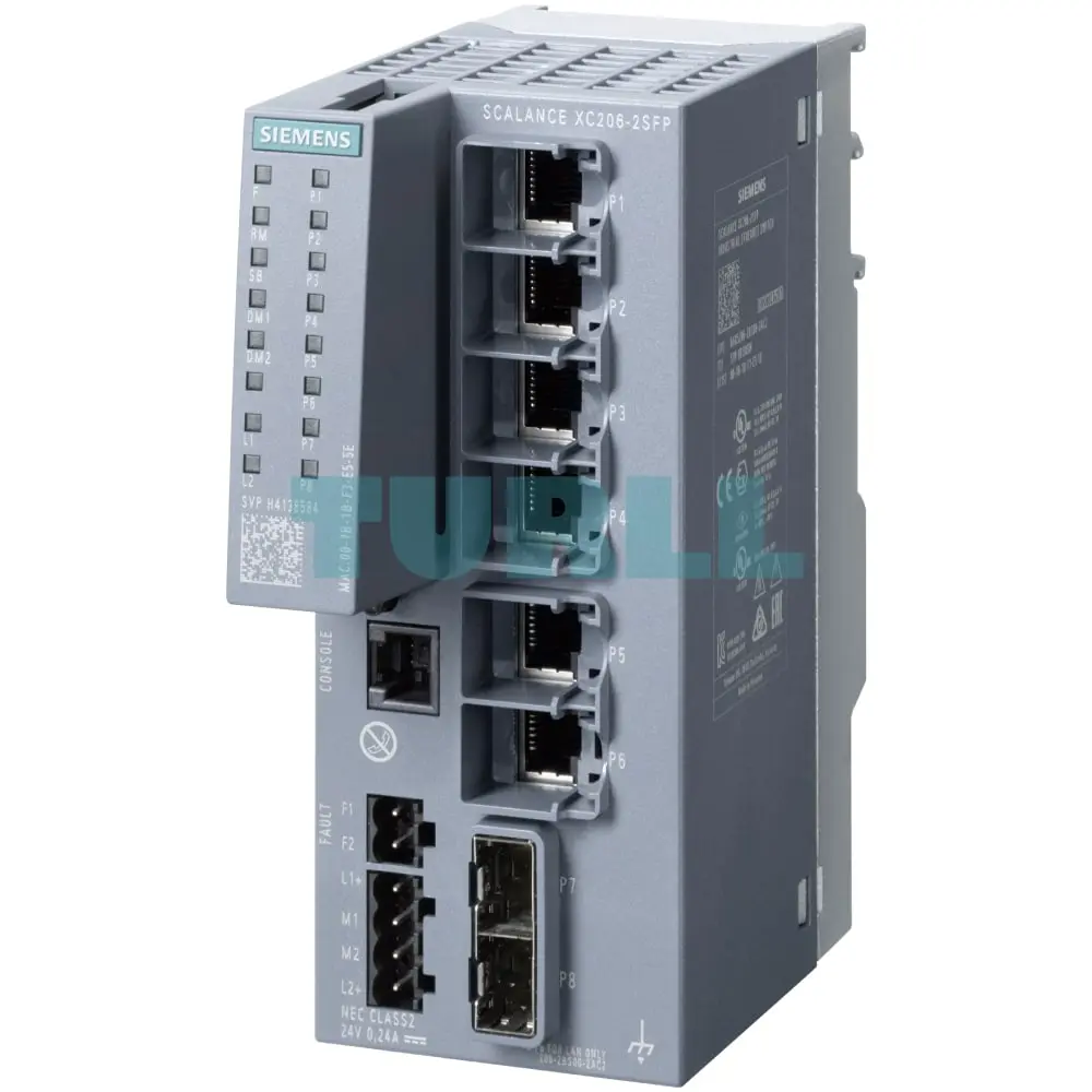 6AG1206-2BS00-7AC2 SIEMENS SIPLUS NET SCALANCE XC206-2SFP Original Brand New 1 6AG1206-2BS00-7AC2 SIEMENS SIPLUS NET SCALANCE XC206-2SFP