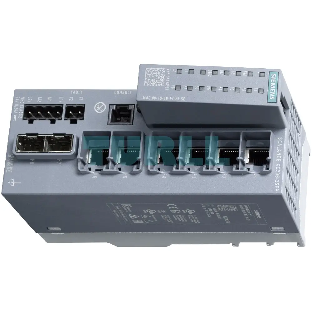 6AG1206-2BS00-7AC2 SIEMENS SIPLUS NET SCALANCE XC206-2SFP Original Brand New 2 6AG1206-2BS00-7AC2 SIEMENS SIPLUS NET SCALANCE XC206-2SFP