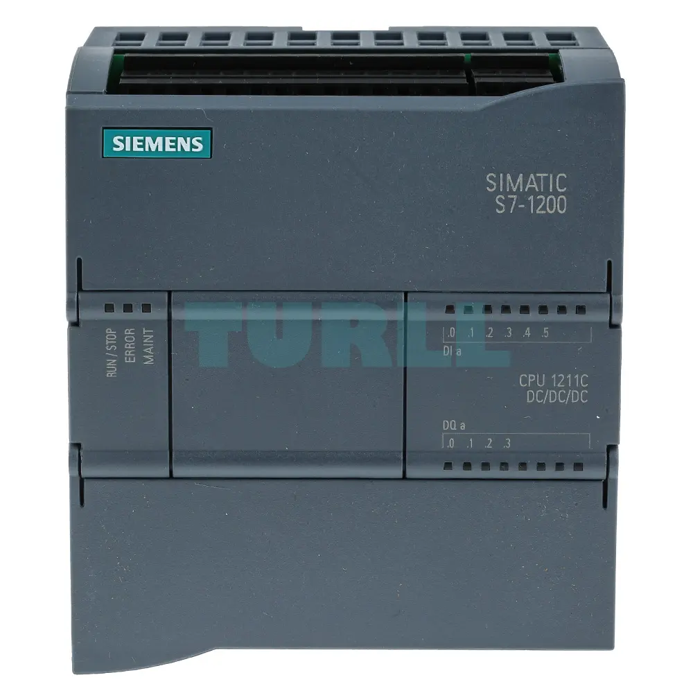 Siemens 6ES7212-1HE40-0XB0 SIMATIC S7-1200, CPU 1212C, Compact PLC, DC/DC/Relay, 8DI, 6DO, 2AI