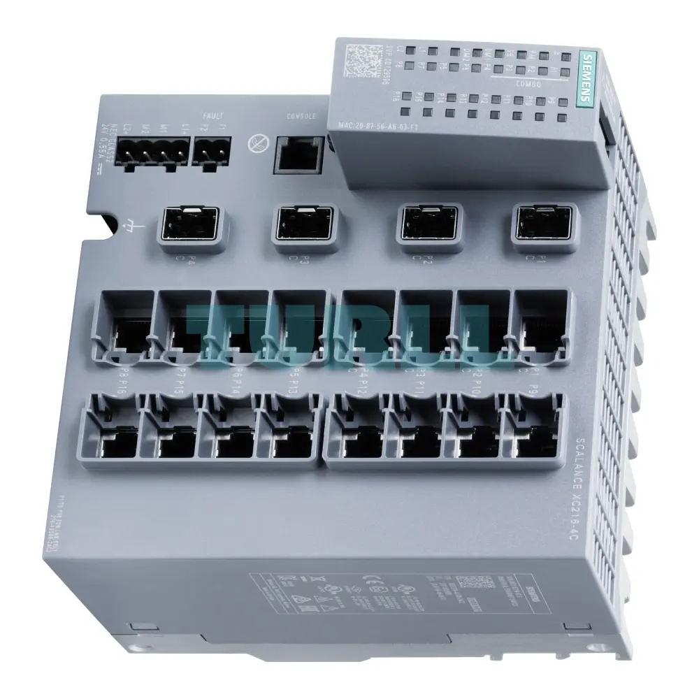 6AG1216-4BS00-7AC2 SIEMENS SIPLUS NET SCALANCE XC216-4C Original Brand New 4 6AG1216-4BS00-7AC2 SIPLUS NET SCALANCE XC216-4C