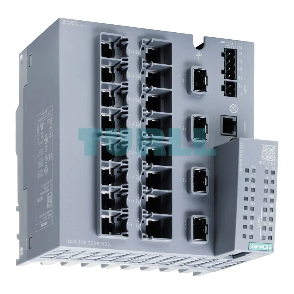 6AG1216-4BS00-7AC2 SIEMENS SIPLUS NET SCALANCE XC216-4C Original Brand New 3 6AG1216-4BS00-7AC2 SIPLUS NET SCALANCE XC216-4C