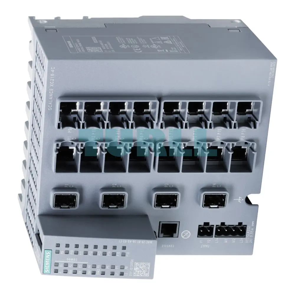 6AG1216-4BS00-7AC2 SIEMENS SIPLUS NET SCALANCE XC216-4C Original Brand New 2 6AG1216-4BS00-7AC2 SIPLUS NET SCALANCE XC216-4C