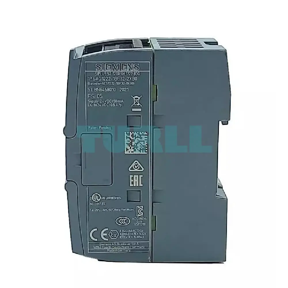 6AG1222-1BF32-2XB0 Siemens SIPLUS S7-1200 SM 1222 8DQ Original Brand New 3 6AG1222-1BF32-2XB0 Siemens SIPLUS S7-1200 SM 1222 8DQ