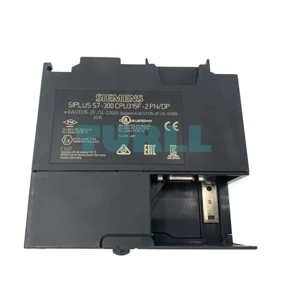 6AG1315-2FJ14-2AB0 Siemens SIPLUS S7-300 CPU 315F-2PN/DP Original Brand New 5 6AG1315-2FJ14-2AB0 Siemens SIPLUS S7-300 CPU 315F-2PN/DP