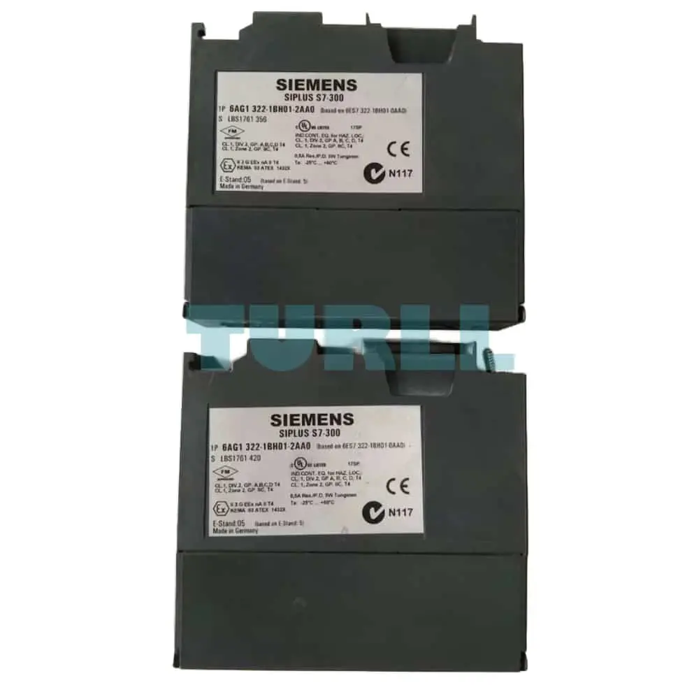 6AG1322-1BH01-2AA0 Siemens SIPLUS S7-300 SM 322 Original Brand New 3 6AG1322-1BH01-2AA0 Siemens SIPLUS S7-300 SM 322