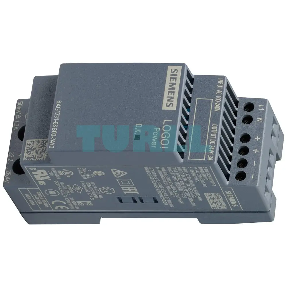 6AG1331-6SB00-7AY0 SIEMENS SIPLUS LOGO! Power Original Brand New 4 6AG1331-6SB00-7AY0 SIEMENS SIPLUS LOGO! Power