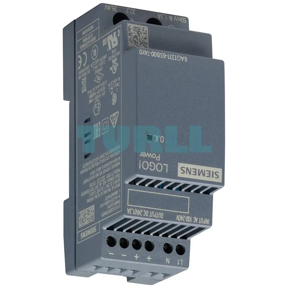 6AG1331-6SB00-7AY0 SIEMENS SIPLUS LOGO! Power Original Brand New 3 6AG1331-6SB00-7AY0 SIEMENS SIPLUS LOGO! Power