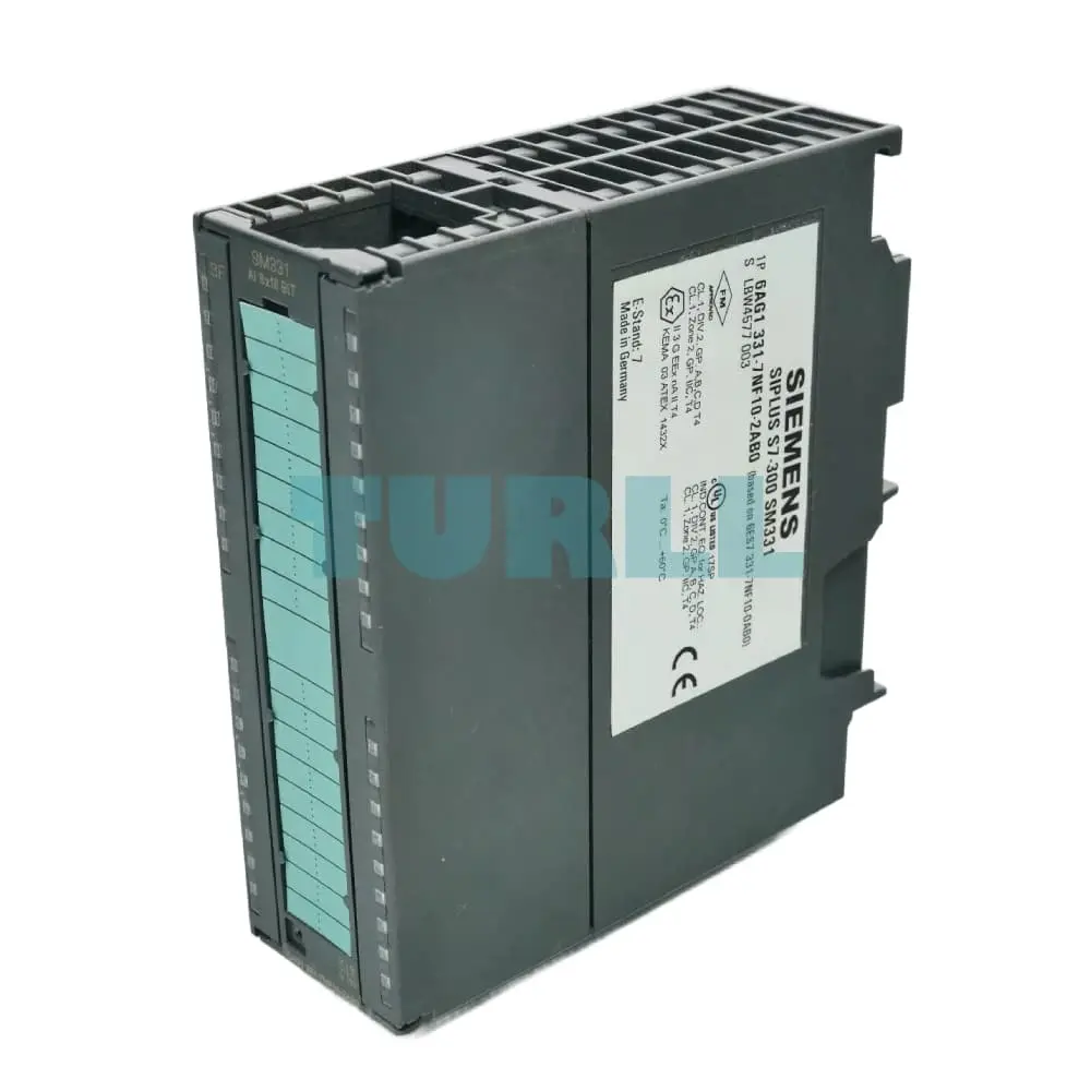 6AG1331-7NF10-2AB0 Siemens SIPLUS S7-300 SM 331 8AI Original Brand New 1 6AG1331-7NF10-2AB0 Siemens SIPLUS S7-300 SM 331 8AI
