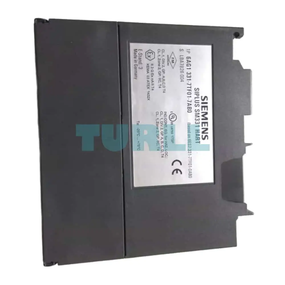 6AG1331-7TF01-7AB0 Siemens SIPLUS S7-300 SM 331 Original Brand New 3 6AG1331-7TF01-7AB0 Siemens SIPLUS S7-300 SM 331