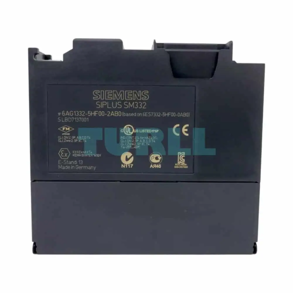 6AG1332-5HF00-2AB0 Siemens SIPLUS S7-300 SM 332 Original Brand New 6 6AG1332-5HF00-2AB0 Siemens SIPLUS S7-300 SM 332