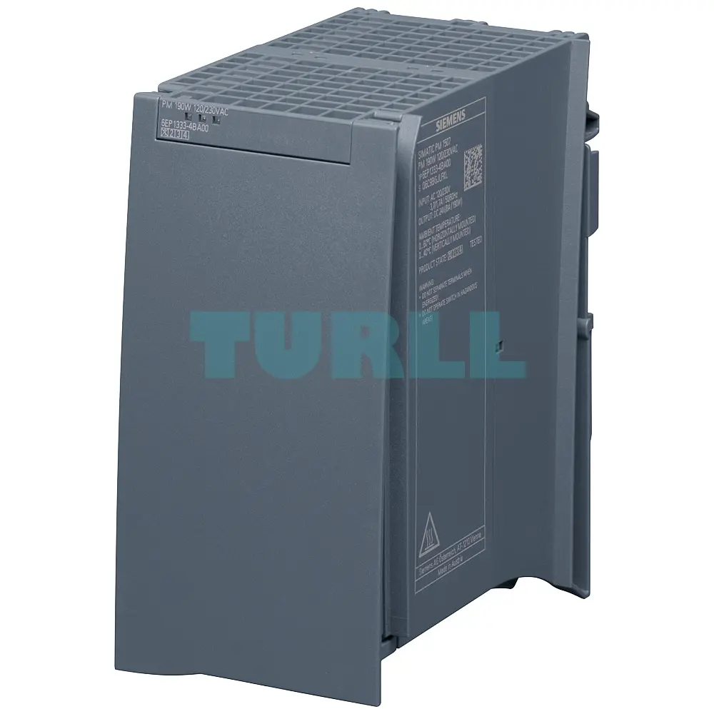 6AG1333-4BA00-7AA0 SIEMENS SIPLUS S7-1500 PM 1507 Original Brand New 1 6AG1333-4BA00-7AA0 SIEMENS SIPLUS S7-1500 PM 1507