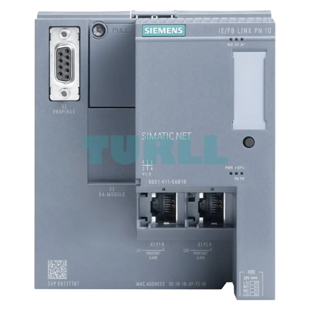 6AG1411-5AB10-2AA0 SIEMENS SIPLUS NET IE/PB Link PN IO Original Brand New 1 6AG1411-5AB10-2AA0 SIEMENS SIPLUS NET IE/PB Link PN IO