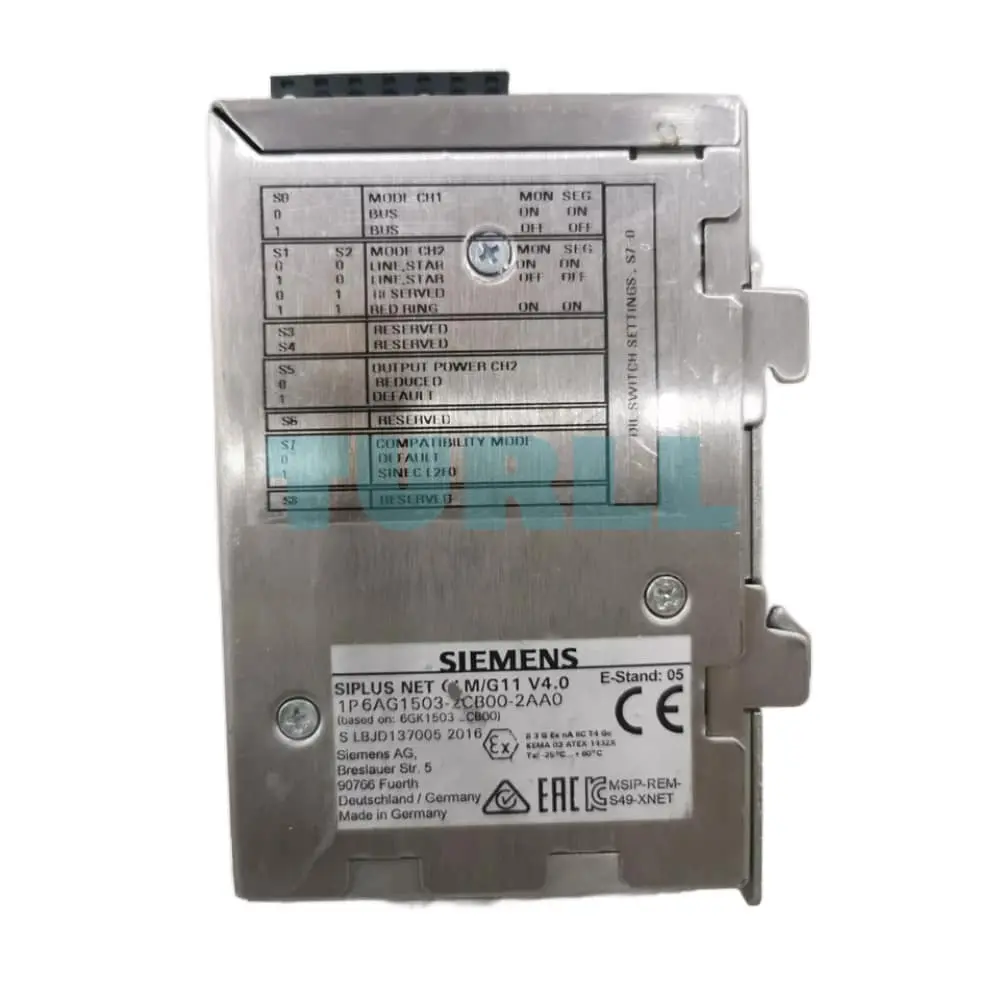 6AG1503-2CB00-2AA0 SIEMENS SIPLUS NET OLM/G11 V4.0 Original Brand New 6 6AG1503-2CB00-2AA0 SIEMENS SIPLUS NET OLM/G11 V4.0
