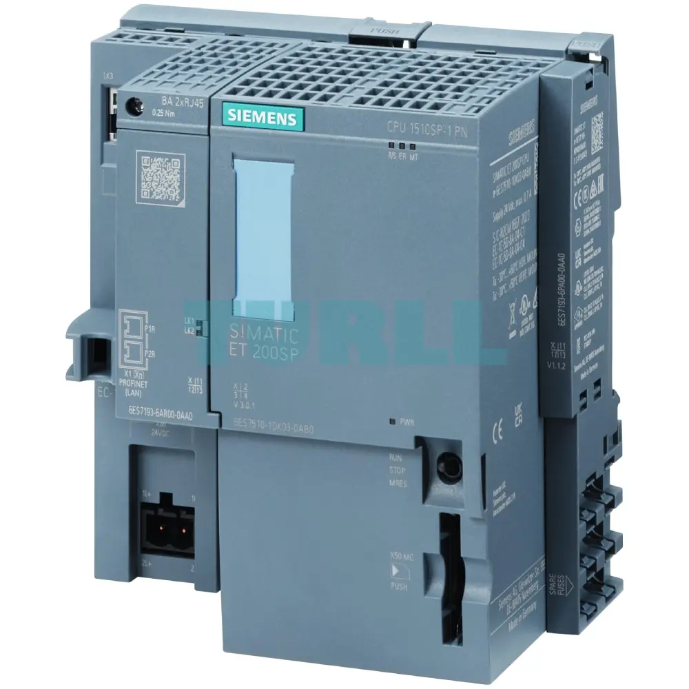 6AG1510-1DK03-2AB0 Siemens SIPLUS ET 200SP CPU 1510SP-1 PN Original Brand New 4 6AG1510-1DK03-2AB0 Siemens SIPLUS ET 200SP CPU 1510SP-1 PN