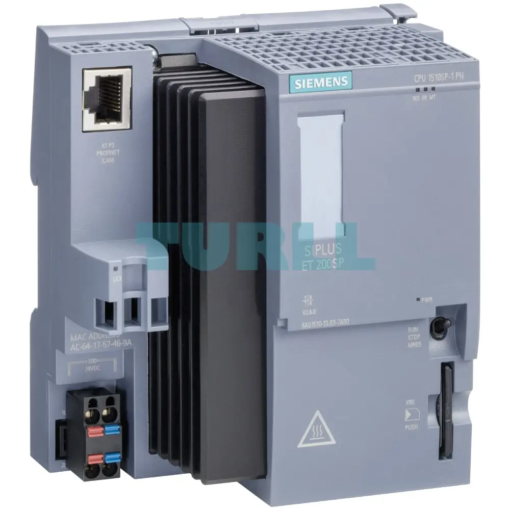 6AG1512-1DK01-7AB0 Siemens SIPLUS ET 200SP CPU 1512SP-1 PN Original Brand New 1 6AG1512-1DK01-7AB0 Siemens SIPLUS ET 200SP CPU 1512SP-1 PN