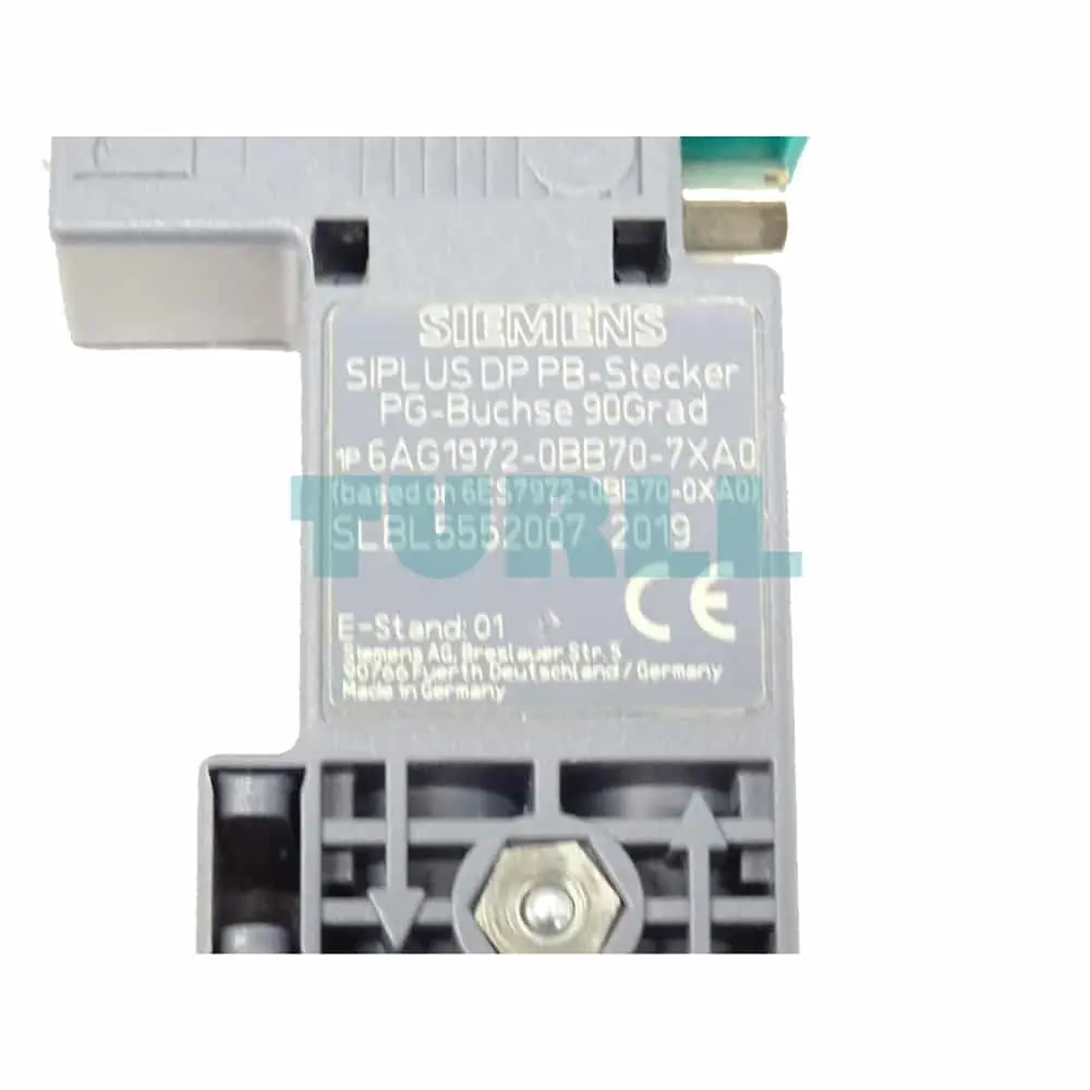 6AG1972-0BB70-7XA0 SIEMENS SIPLUS DP PROFIBUS Plug Original Brand New 4 6AG1972-0BB70-7XA0 SIEMENS SIPLUS DP PROFIBUS Plug