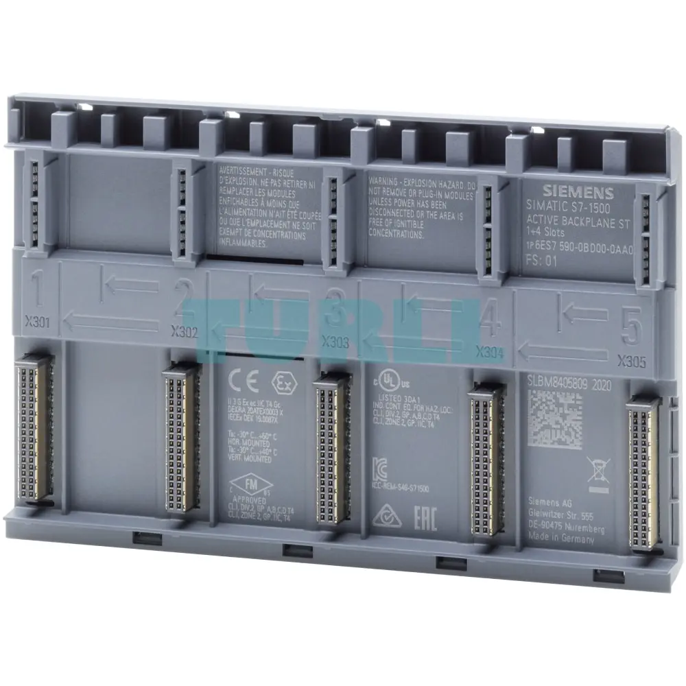 6AG2590-0BD00-4AA0 Siemens SIPLUS S7-1500 act. Backplane Original Brand New 1 6AG2590-0BD00-4AA0 Siemens SIPLUS S7-1500 act. Backplane