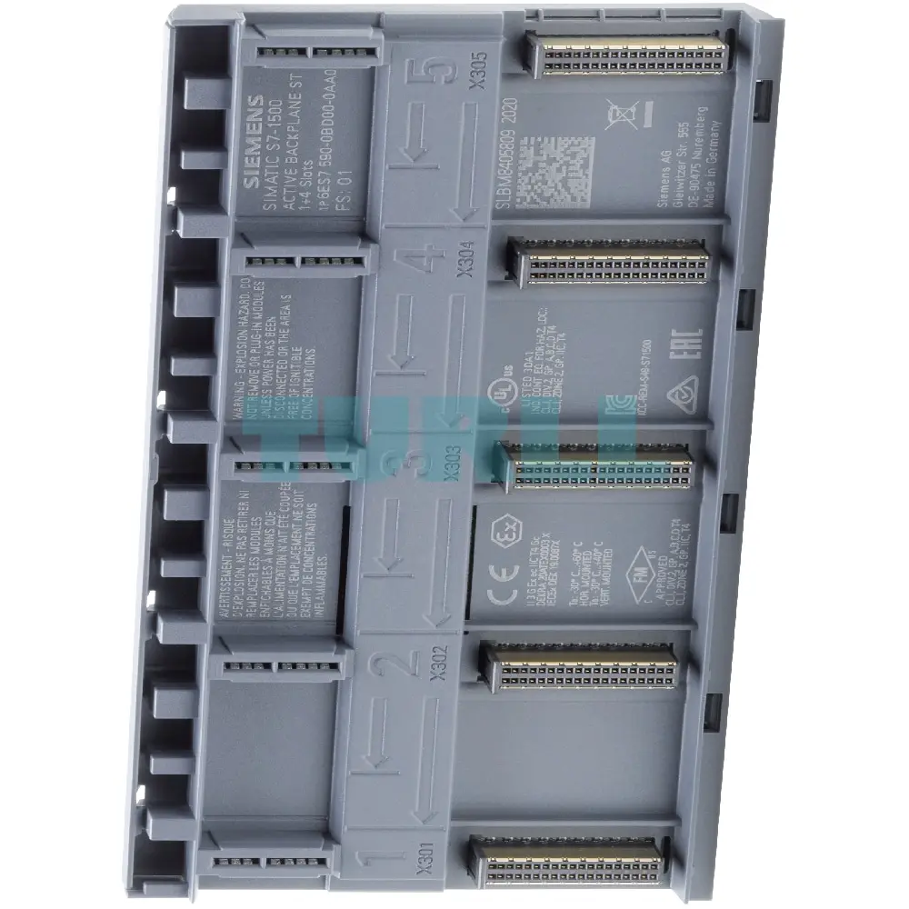 6AG2590-0BD00-4AA0 Siemens SIPLUS S7-1500 act. Backplane Original Brand New 2 6AG2590-0BD00-4AA0 Siemens SIPLUS S7-1500 act. Backplane