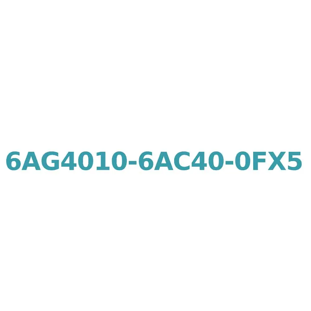 6AG4010-6AC40-0FX5 Siemens SIMATIC IPC3000 Smart V3 Original Brand New 1 6AG4010-6AC40-0FX5 Siemens SIMATIC IPC3000 Smart V3
