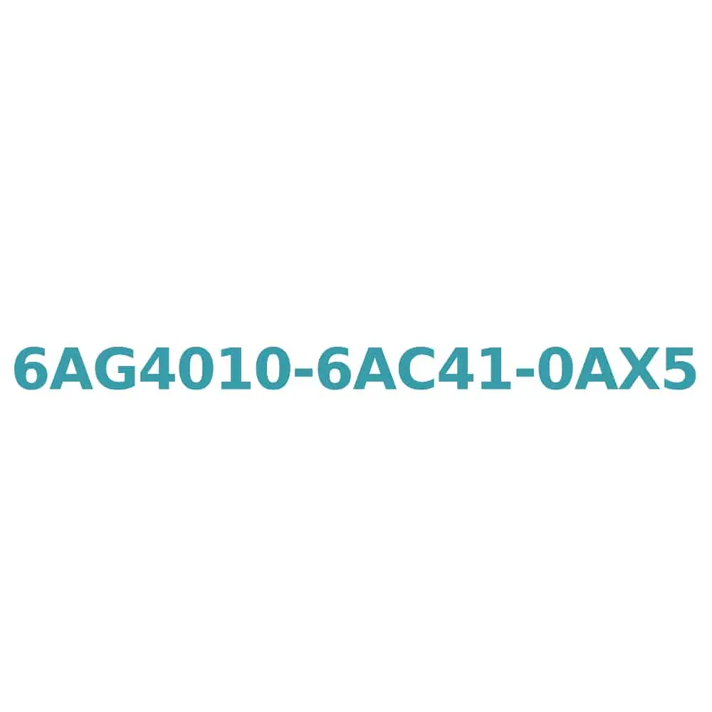 6AG4010-6AC41-0AX5 Siemens SIMATIC IPC3000 Smart V3 Original Brand New 1 6AG4010-6AC41-0AX5 Siemens SIMATIC IPC3000 Smart V3