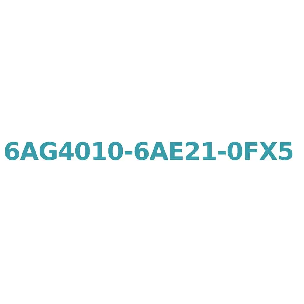 6AG4010-6AE21-0FX5 Siemens SIMATIC IPC3000 Smart V3 Original Brand New 1 6AG4010-6AE21-0FX5 Siemens SIMATIC IPC3000 Smart V3