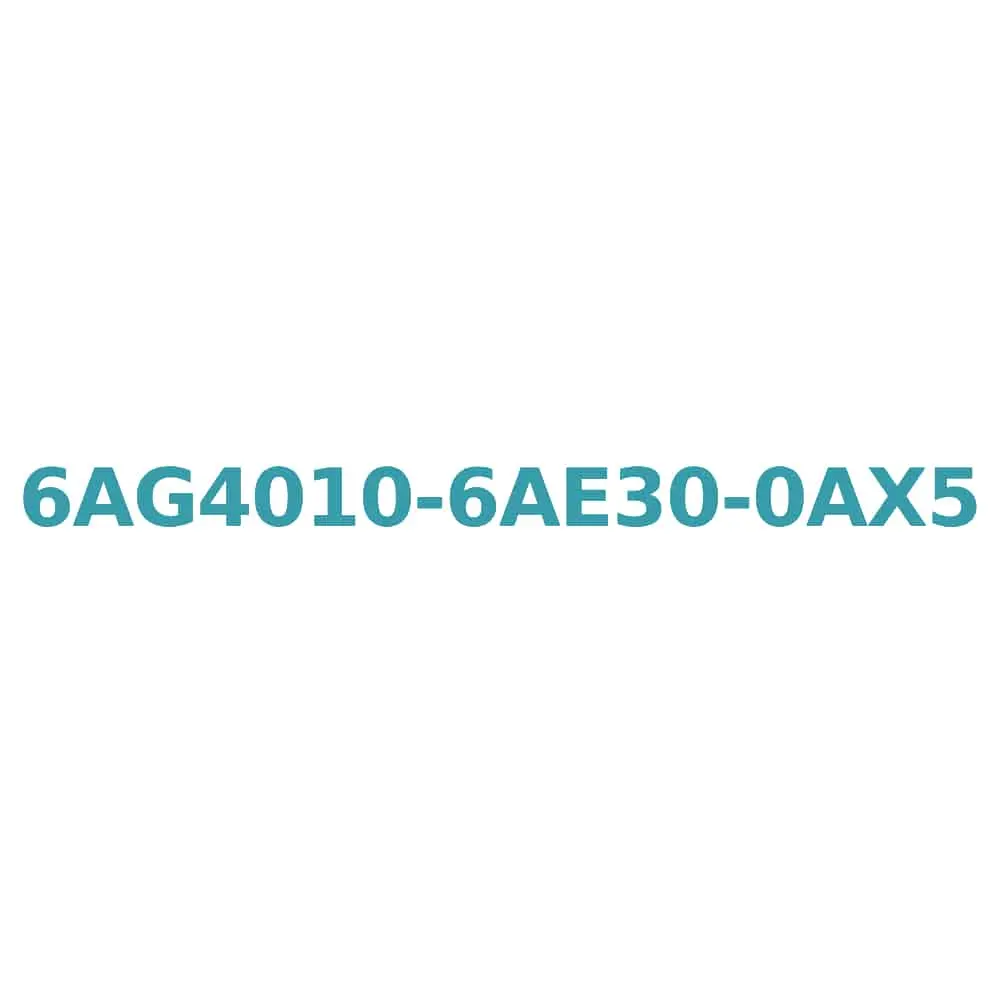 6AG4010-6AE30-0AX5 Siemens SIMATIC IPC3000 Smart V3 Original Brand New 1 6AG4010-6AE30-0AX5 Siemens SIMATIC IPC3000 Smart V3