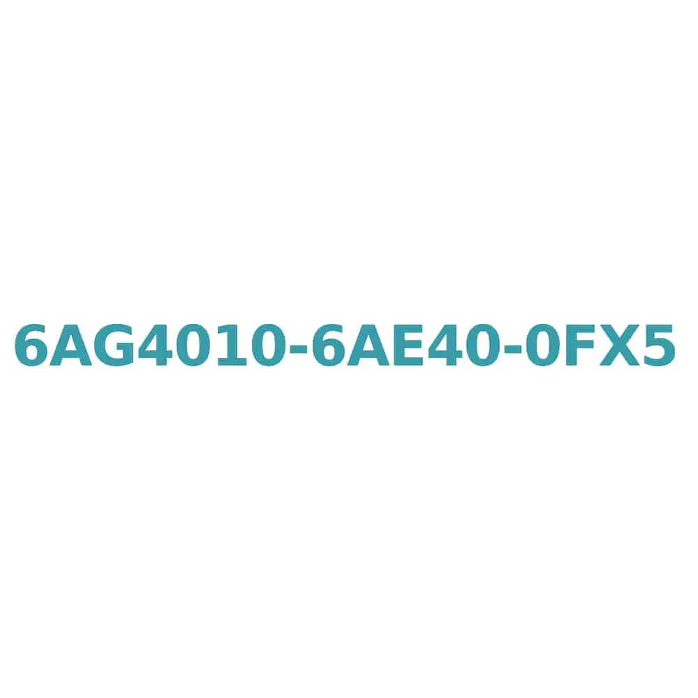 6AG4010-6AE40-0FX5 Siemens SIMATIC IPC3000 Smart V3 Original Brand New 1 6AG4010-6AE40-0FX5 Siemens SIMATIC IPC3000 Smart V3