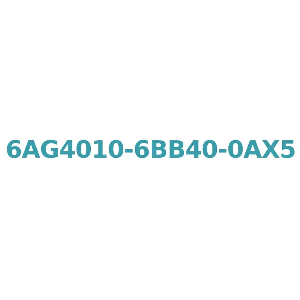 6AG4010-6BB40-0AX5 Siemens SIMATIC IPC3000 Smart V3 Original Brand New 1 6AG4010-6BB40-0AX5 Siemens SIMATIC IPC3000 Smart V3