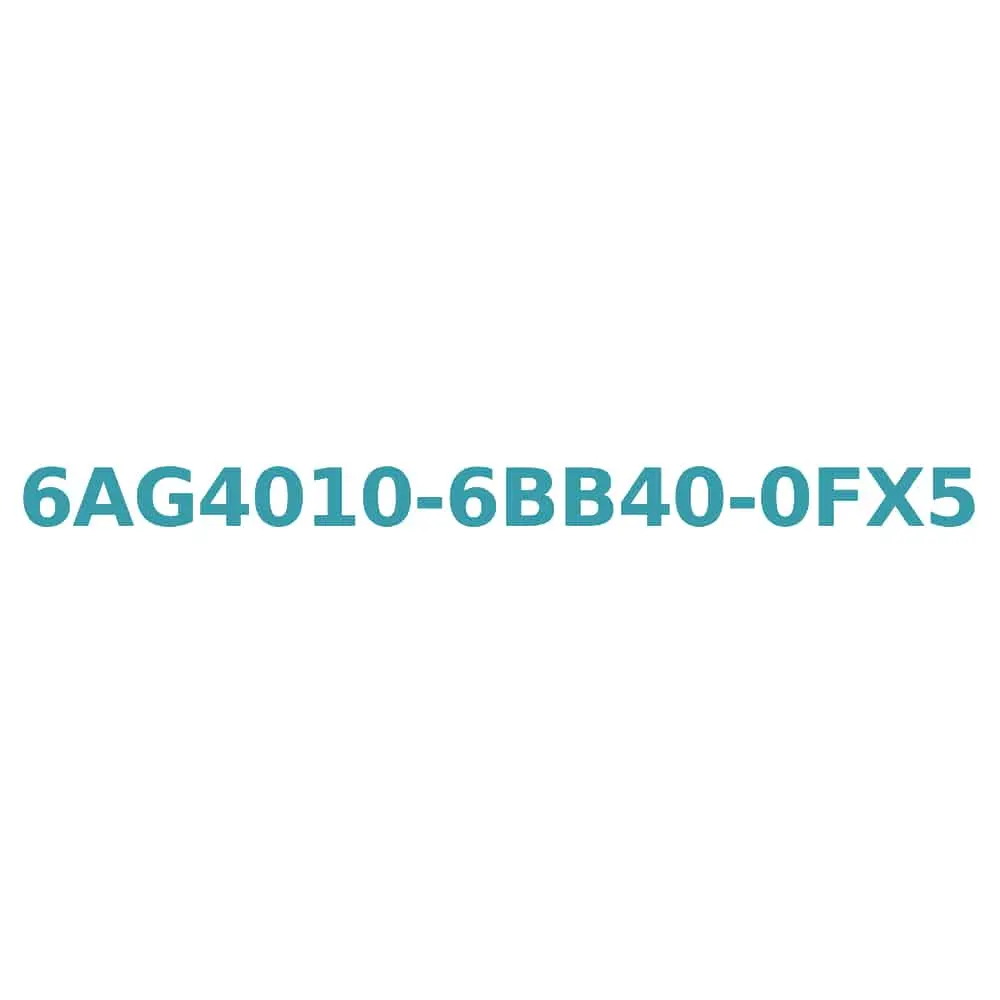 6AG4010-6BB40-0FX5 Siemens SIMATIC IPC3000 Smart V3 Original Brand New 1 6AG4010-6BB40-0FX5 Siemens SIMATIC IPC3000 Smart V3
