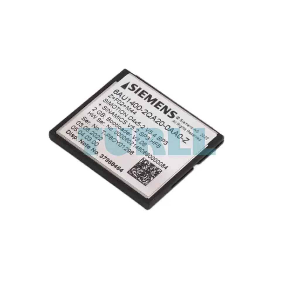 6AU1400-2QA20-0AA0 Siemens SIMOTION Drive-based 2 GB Original Brand New 1 6AU1400-2QA20-0AA0 Siemens SIMOTION Drive-based 2 GB