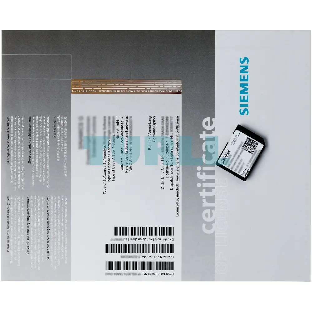 6AU1820-2AG20-0AB0 Siemens SIMOTION License Sinamics Safety Original Brand New 1 6AU1820-2AG20-0AB0 Siemens SIMOTION License Sinamics Safety