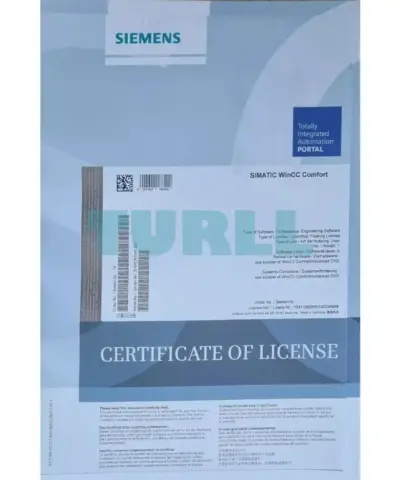 6AV2101-0AA00-0UA0 Siemens SIMATIC WinCC Comfort V19