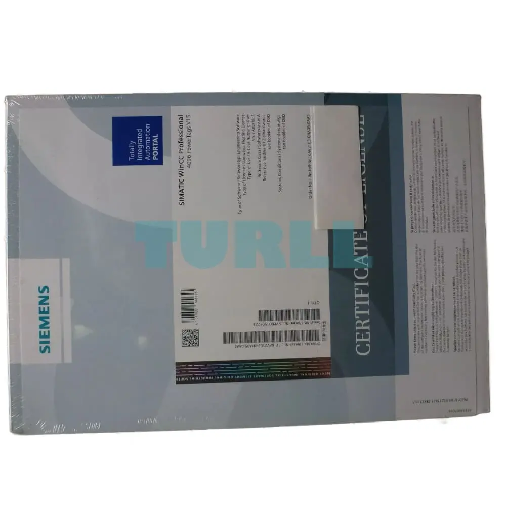 6AV2103-0XA08-0AH5 Siemens SIMATIC WinCC Professional V18 Original Brand New 2 6AV2103-0XA08-0AH5 Siemens SIMATIC WinCC Professional V18